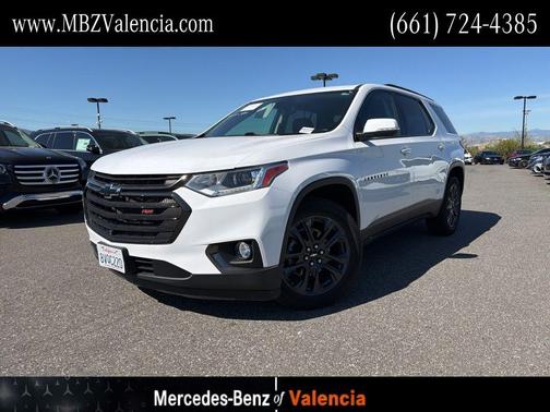 Summit White 2021 Chevrolet Traverse RS