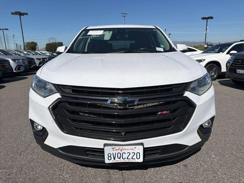 Summit White 2021 Chevrolet Traverse RS