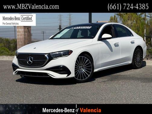 Polar White 2024 Mercedes-Benz E-Class E 350