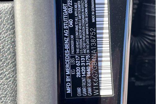 2022 Mercedes-Benz S-Class S 580 4MATIC