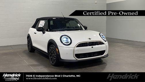 White Metallic 2026 MINI Convertible Cooper S
