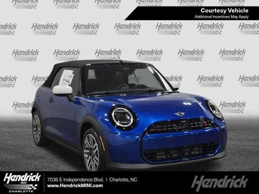 Blazing Blue Metallic 2026 MINI Convertible Cooper S