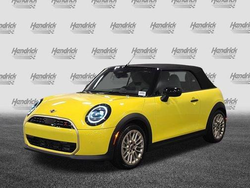 Yellow 2026 MINI Convertible Cooper S