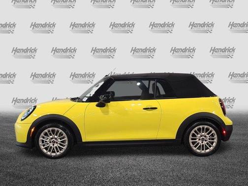 Yellow 2026 MINI Convertible Cooper S