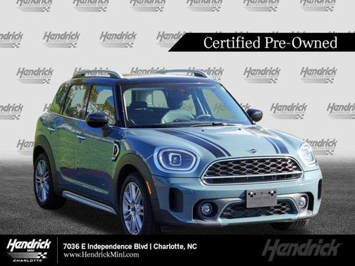 Sage Green Metallic 2023 MINI Countryman Cooper S ALL4
