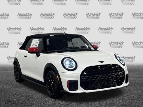 White Metallic 2026 MINI Convertible JCW
