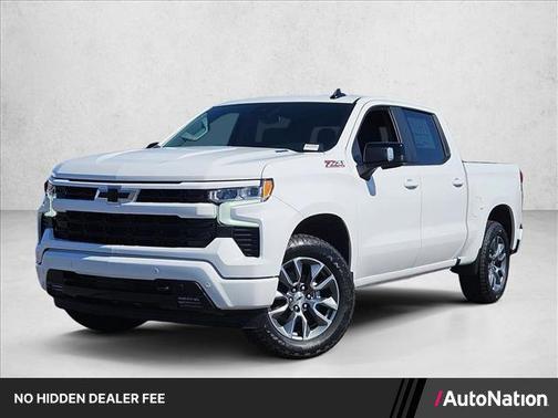 Summit White 2026 Chevrolet Silverado 1500 RST