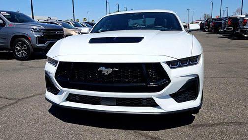 Oxford White 2025 Ford Mustang GT Premium
