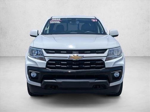Summit White 2021 Chevrolet Colorado LT
