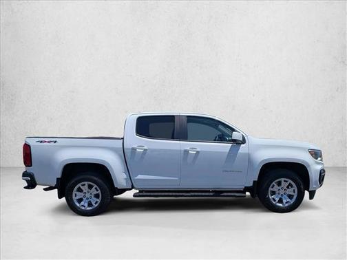Summit White 2021 Chevrolet Colorado LT