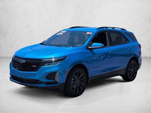 Riptide Blue Metallic 2024 Chevrolet Equinox FWD RS