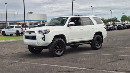 White 2022 Toyota 4Runner SR5 Premium