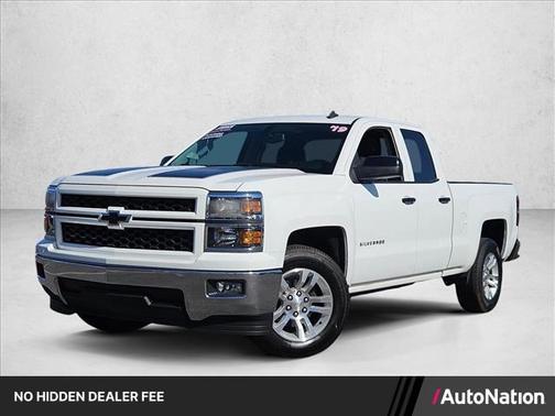 Summit White 2014 Chevrolet Silverado 1500 1LT