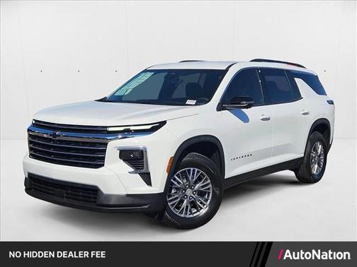 Summit White 2026 Chevrolet Traverse LT