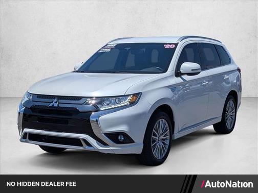 Pearl White 2020 Mitsubishi Outlander PHEV SEL