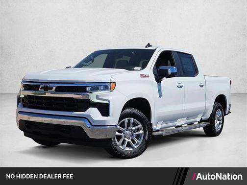 Summit White 2026 Chevrolet Silverado 1500 LT