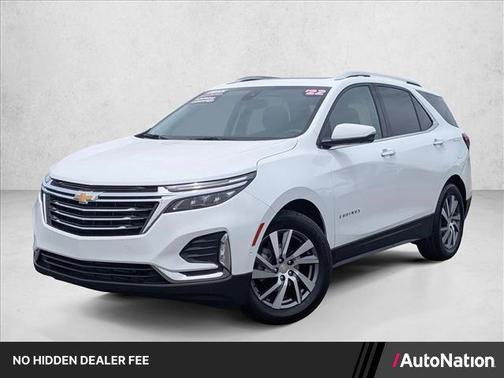 Summit White 2022 Chevrolet Equinox Premier w/1LZ