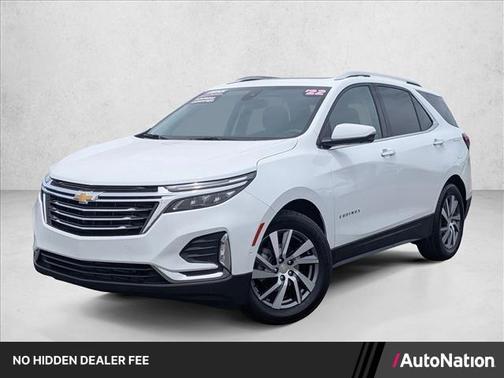 Summit White 2022 Chevrolet Equinox Premier w/1LZ