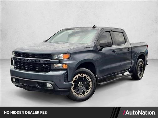 Shadow Gray Metallic 2021 Chevrolet Silverado 1500 Custom