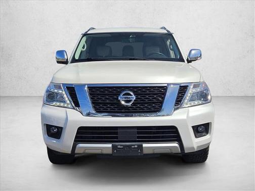 Pearl White 2018 Nissan Armada Platinum