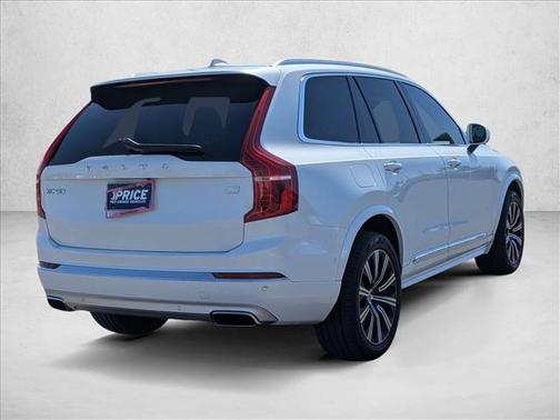 Crystal White Metallic 2021 Volvo XC90 Recharge Plug-In Hybrid T8 Inscription 6 Passenger