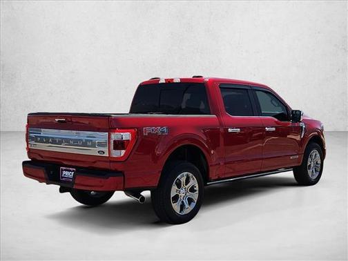 Rapid Red Metallic Tinted Clearcoat 2021 Ford F-150 Platinum