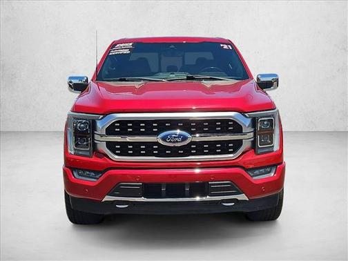 Rapid Red Metallic Tinted Clearcoat 2021 Ford F-150 Platinum