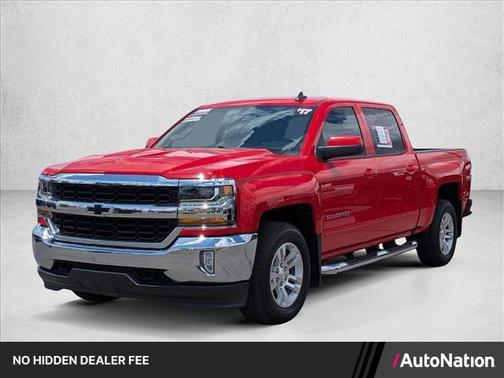 Red Hot 2017 Chevrolet Silverado 1500 1LT