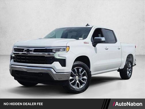 Summit White 2026 Chevrolet Silverado 1500 LT