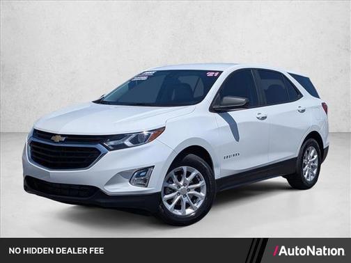 Summit White 2021 Chevrolet Equinox LS
