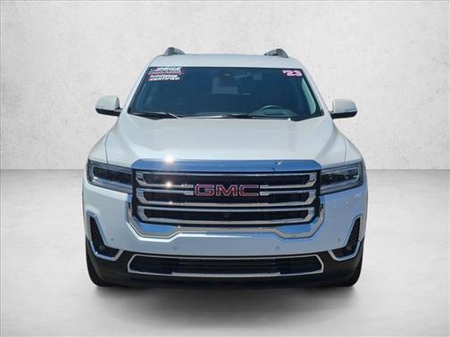 White Frost Tricoat 2023 GMC Acadia FWD SLT