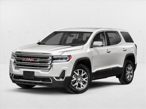 White Frost Tricoat 2023 GMC Acadia FWD SLT
