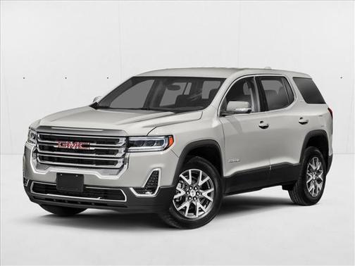 White Frost Tricoat 2023 GMC Acadia FWD SLT