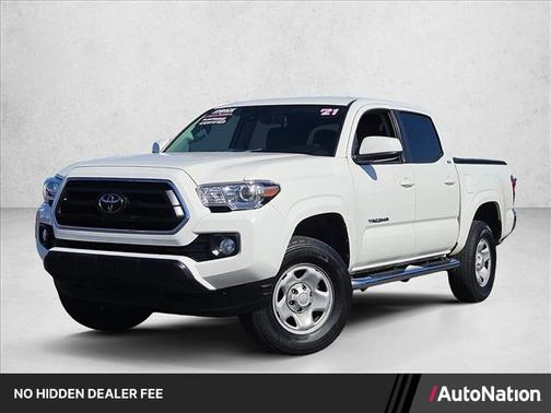 Super White 2021 Toyota Tacoma SR5