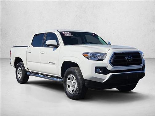 Super White 2021 Toyota Tacoma SR5