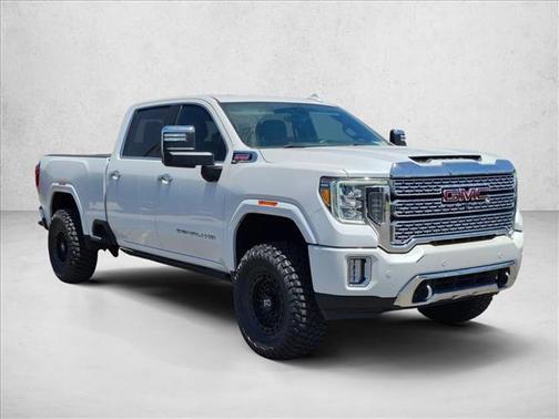 White Frost Tricoat 2021 GMC Sierra 2500 Denali
