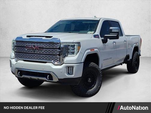 White Frost Tricoat 2021 GMC Sierra 2500 Denali