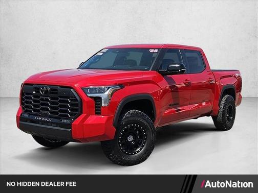 Supersonic Red 2025 Toyota Tundra Limited
