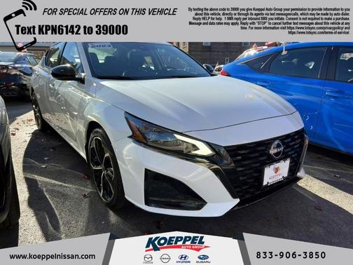 2023 Nissan Altima 2.5 SR