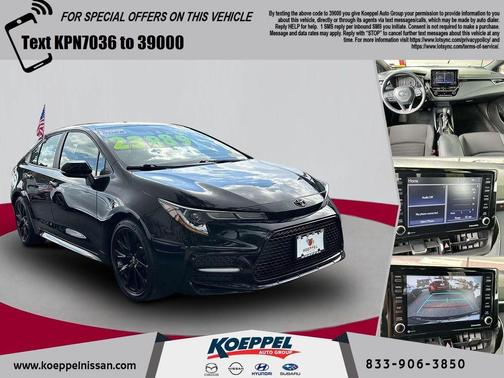 2022 Toyota Corolla SE Nightshade