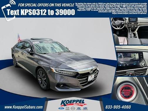 2022 Honda Accord EX-L