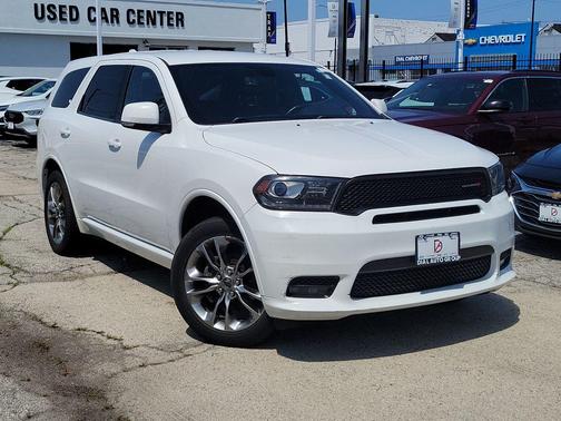 White Knuckle Clearcoat 2019 Dodge Durango GT Plus