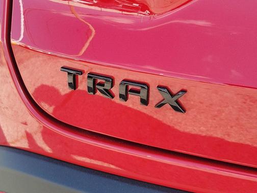 Red 2026 Chevrolet Trax 1RS