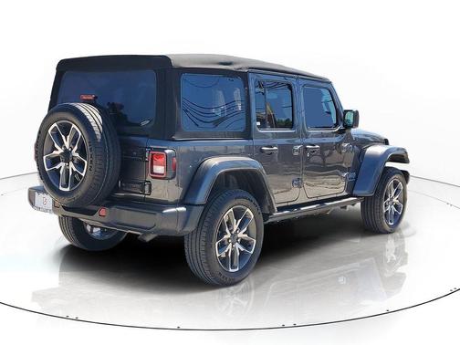 Granite Crystal Clearcoat Metallic 2024 Jeep Wrangler 4xe Sport