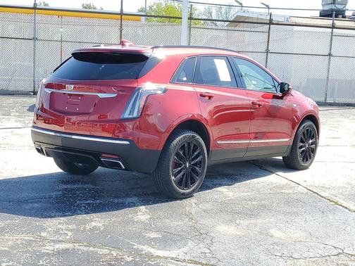 Radiant Red 2024 Cadillac XT5 Sport