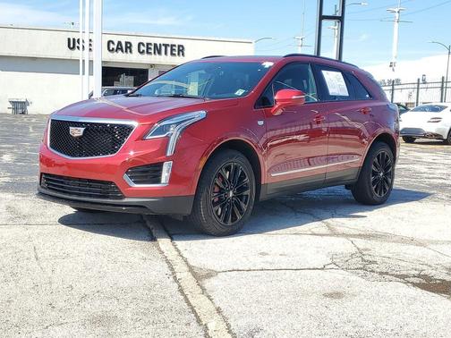 Radiant Red 2024 Cadillac XT5 Sport