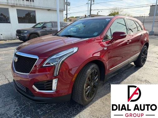 Radiant Red 2024 Cadillac XT5 Sport