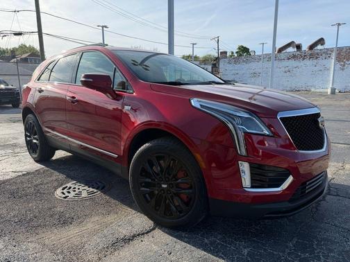 Radiant Red 2024 Cadillac XT5 Sport