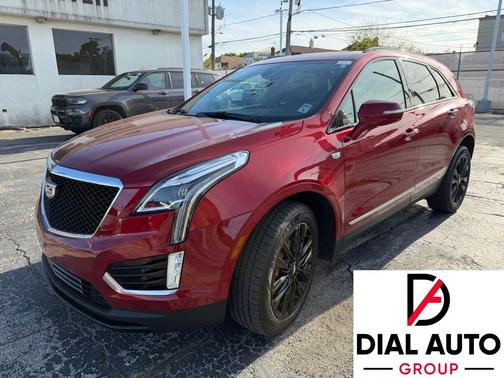 Radiant Red 2024 Cadillac XT5 Sport