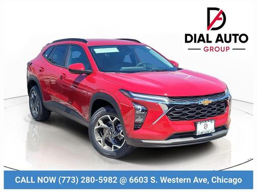 Red 2026 Chevrolet Trax LT